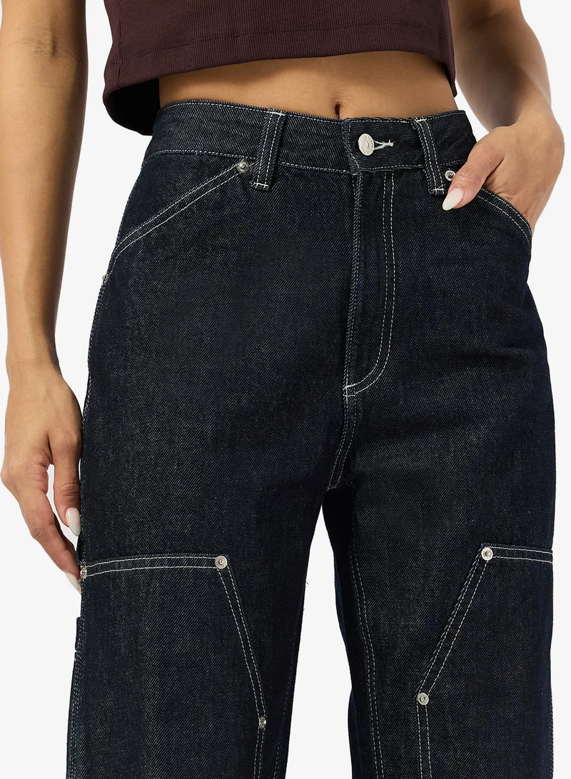 Calvin Klein Jeans  Casual Straight Fit Jeans for Women | Best Price UAE